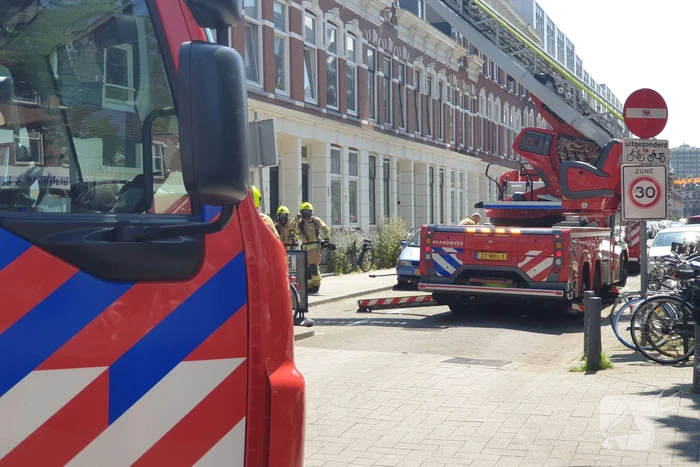 Brand in woning