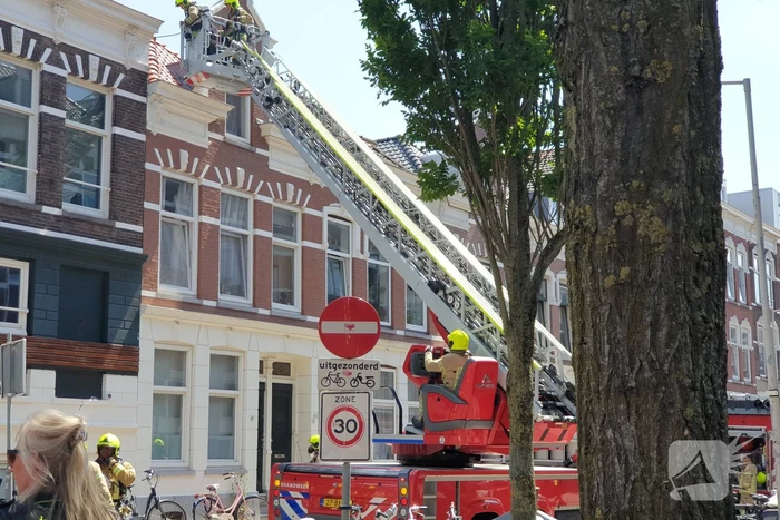 Brand in woning