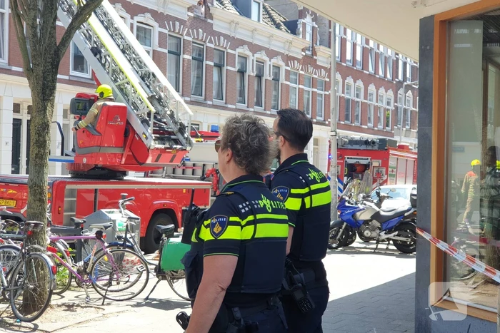Brand in woning
