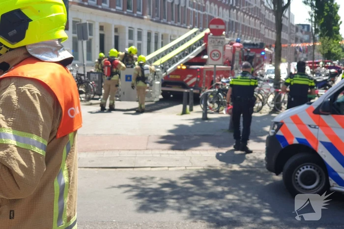 Brand in woning