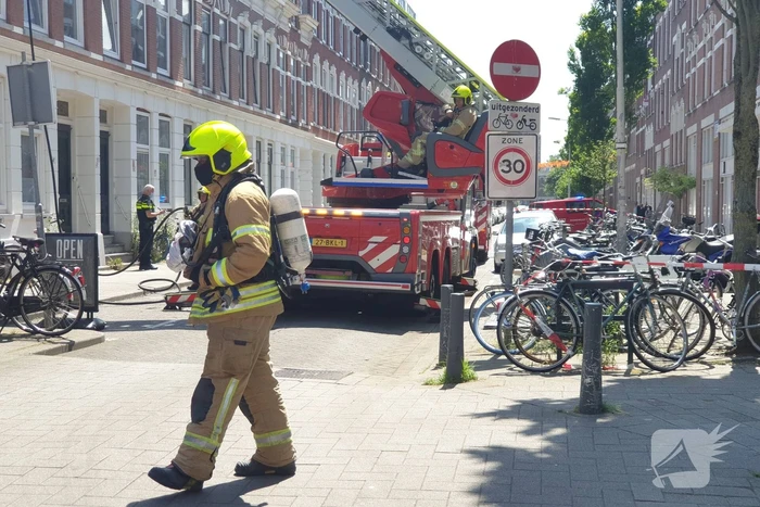 Brand in woning