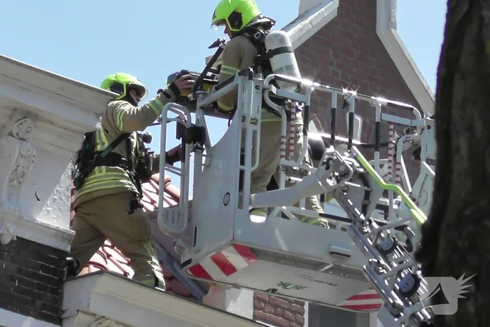 Brand in woning