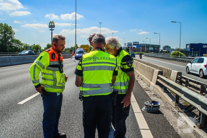 E-call systeem alarmeert hulpdiensten bij ernstig ongeval op Rijksweg
