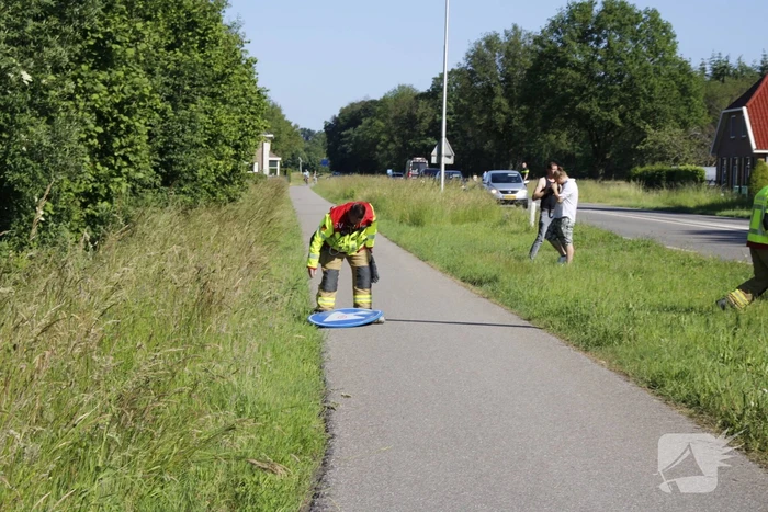 Twee personenauto's total-loss door botsing