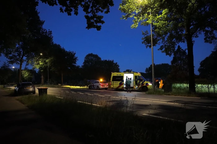 Botsing tussen scooterrijder en personenauto