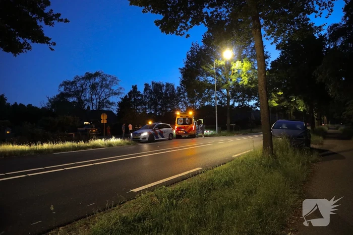 Botsing tussen scooterrijder en personenauto