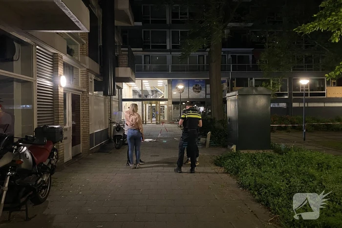 Flat geëvacueerd na zeer grote brand