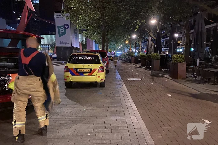 Flat geëvacueerd na zeer grote brand