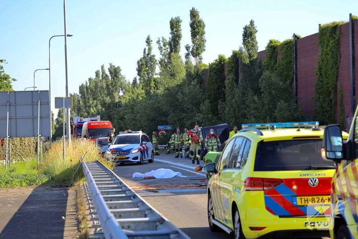 Persoon overleden bij ernstig ongeval