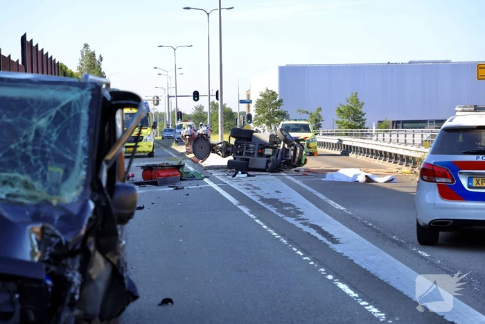 Persoon overleden bij ernstig ongeval