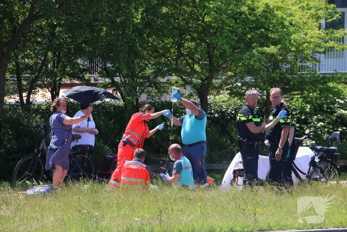 Persoon zwaargewond bij valpartij