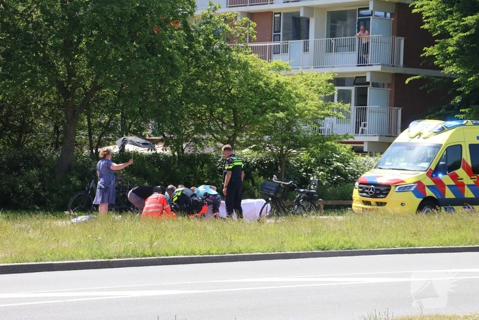 Persoon zwaargewond bij valpartij