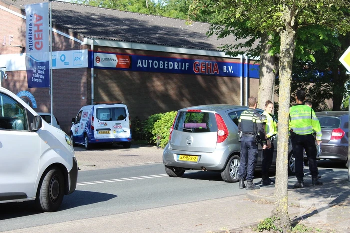 Nekklachten bij kop-staart botsing