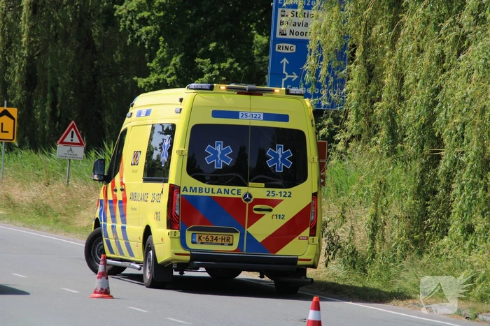 Blikschade bij botsing op kruising