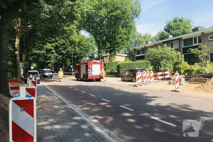 Gas en waterlekkage door werkzaamheden