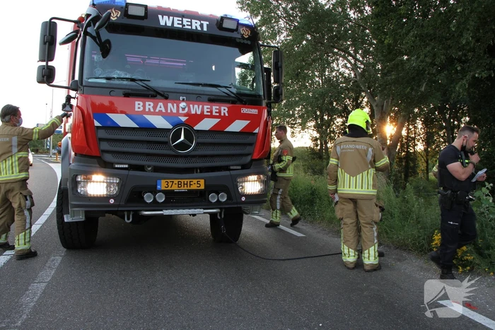 Persoon aangehouden na ongeval