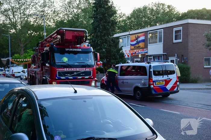 Onderzoek naar brandlucht in lift