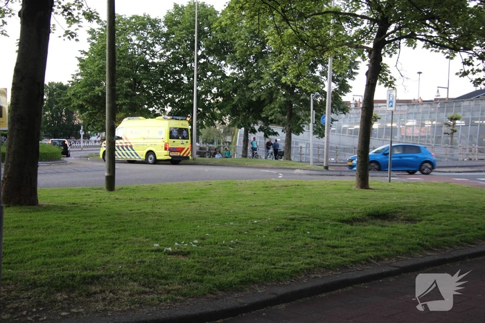 Fietser gewond na valpartij