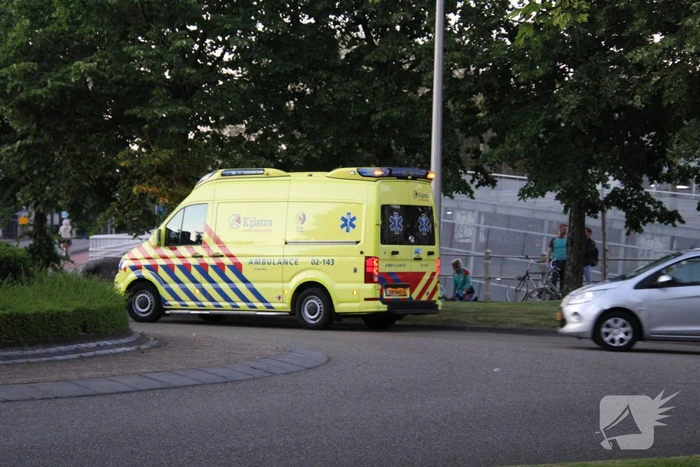 Fietser gewond na valpartij