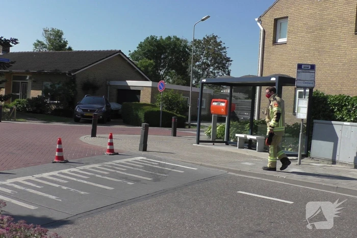 Straat afgesloten vanwege gaslekkage