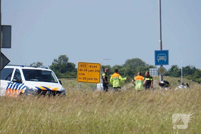 Motorrijder gewond bij botsing met auto