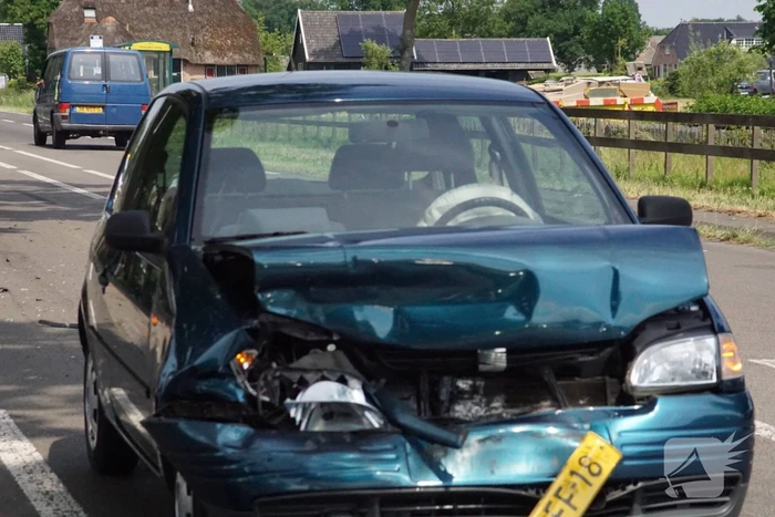 Schade bij kop-straartbotsing