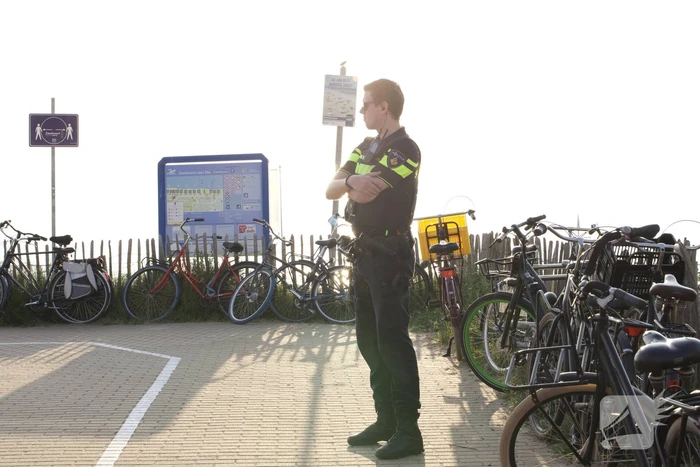 Grote politie-inzet na incident op strand