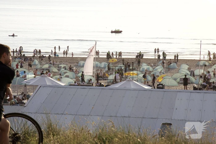 Grote politie-inzet na incident op strand