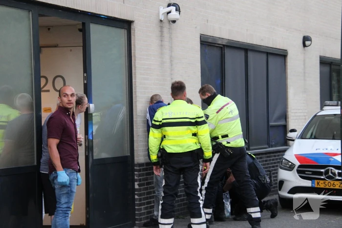 Persoon aangehouden bij brand in daklozenopvang