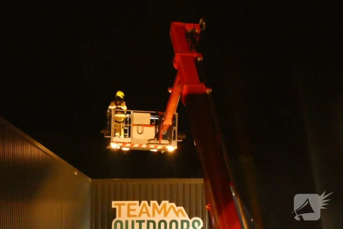 Grote brand in loods van Team outdoors