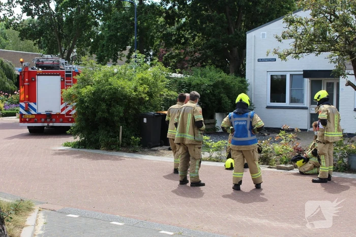 Lekkage in gasleiding bij graafwerkzaamheden