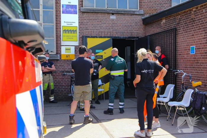 Hoge temperaturen GGD test- en vaccinatielocatie