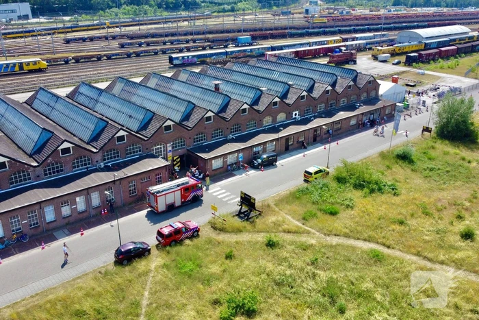 Hoge temperaturen GGD test- en vaccinatielocatie