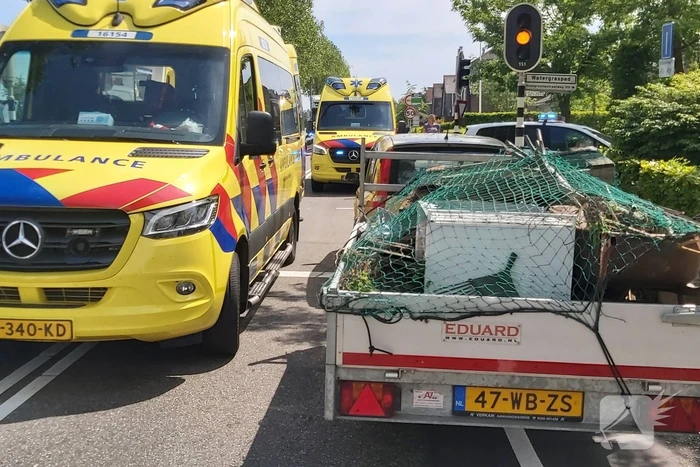 Kind op fiets aangereden door Picnic-bezorgwagen