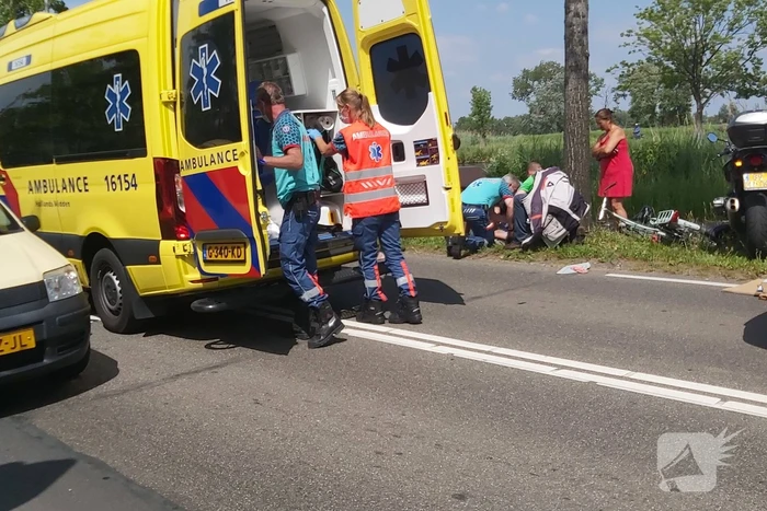 Kind op fiets aangereden door Picnic-bezorgwagen