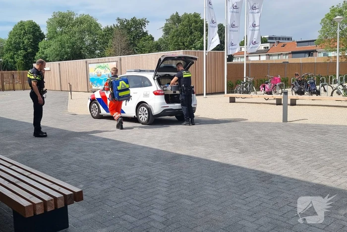 Traumahelikopter landt voor incident in Sportcentrum De Kuil