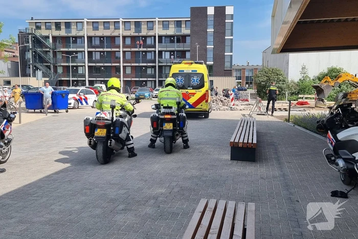 Traumahelikopter landt voor incident in Sportcentrum De Kuil
