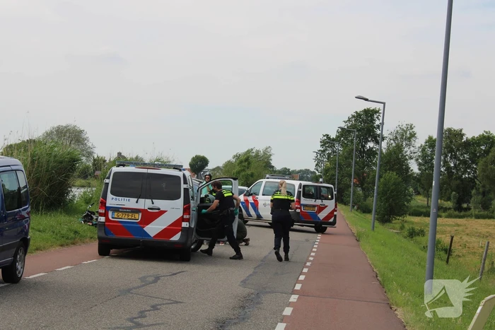 Fietser gewond door aanrijding met personenauto