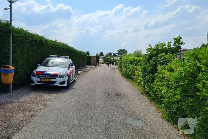 Brand in stacaravan Park de Randstad