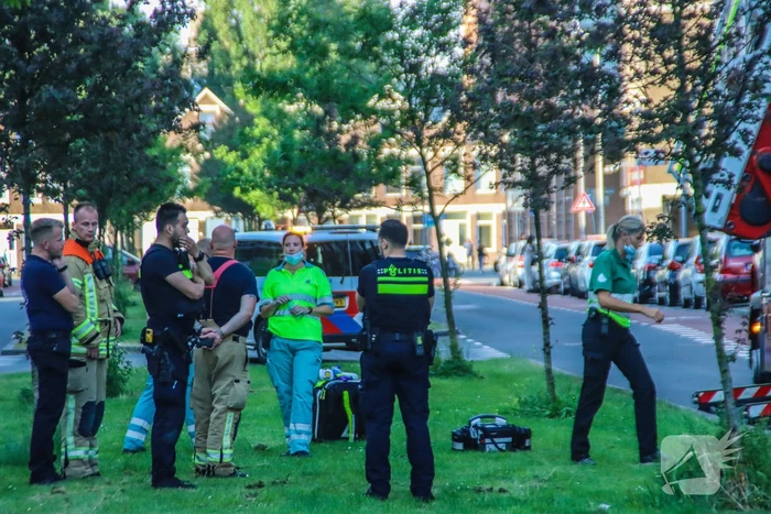 Brand op zevende etage van gezondheidsinstelling