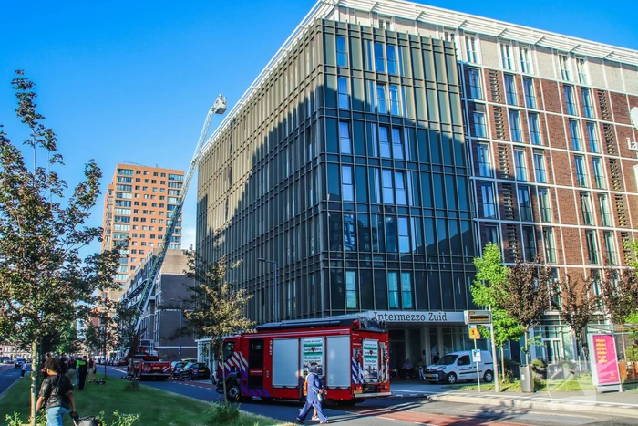 Brand op zevende etage van gezondheidsinstelling