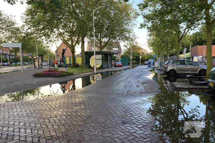 Veel wateroverlast door hevige neerslag