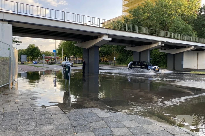 Veel wateroverlast door hevige neerslag