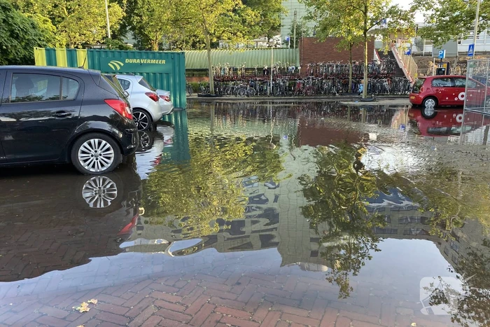 Veel wateroverlast door hevige neerslag