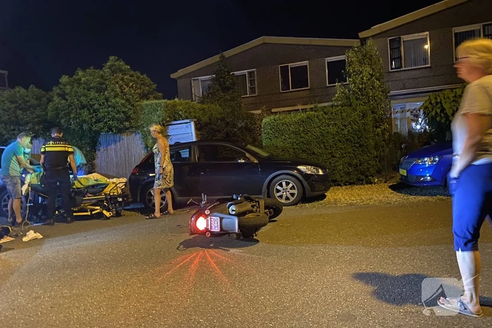 Persoon gewond bij val met snorscooter