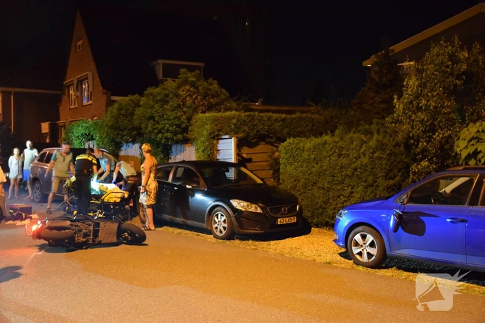 Persoon gewond bij val met snorscooter