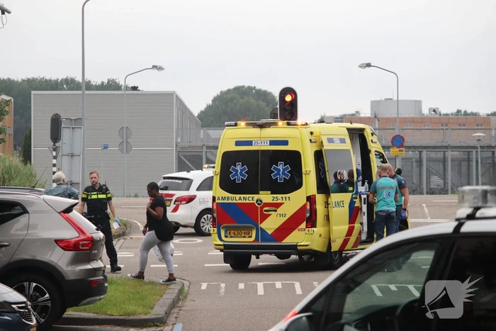 Fietser gewond na ongeval met personenauto