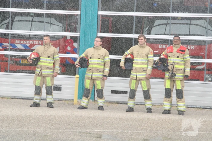 Brandweer herdenkt omgekomen brandweercollega's