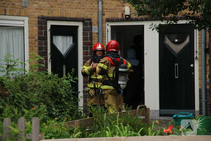 Brand in woning snel geblust