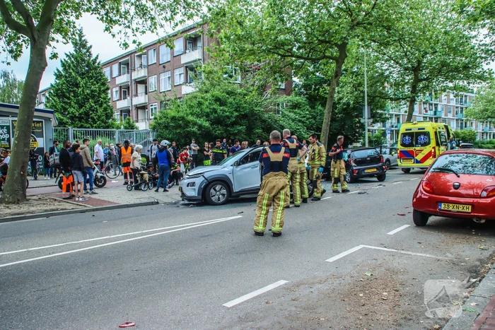 Forse schade en gewonden bij ongeval